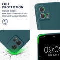 kwmobile Handyhülle für Motorola Edge 30 Fusion Hülle - weiches Handy Silikon Case - Schutzhülle Cover