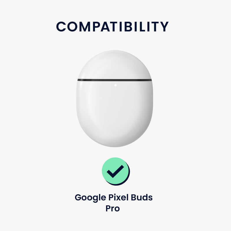 Silikon Hülle für Google Pixel Buds Pro 2 / Pixel Buds Pro Don't touch my Headphones Design