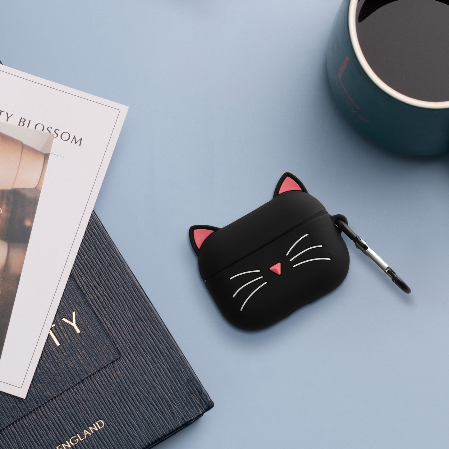Silikon Hülle für Apple Airpods Pro 2 Katze