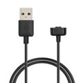 kwmobile USB Kabel Charger kompatibel mit Amazfit Band 7 Ladekabel - Smart Watch Ersatzkabel - Fitnesstracker Aufladekabel in Schwarz Schwarz  