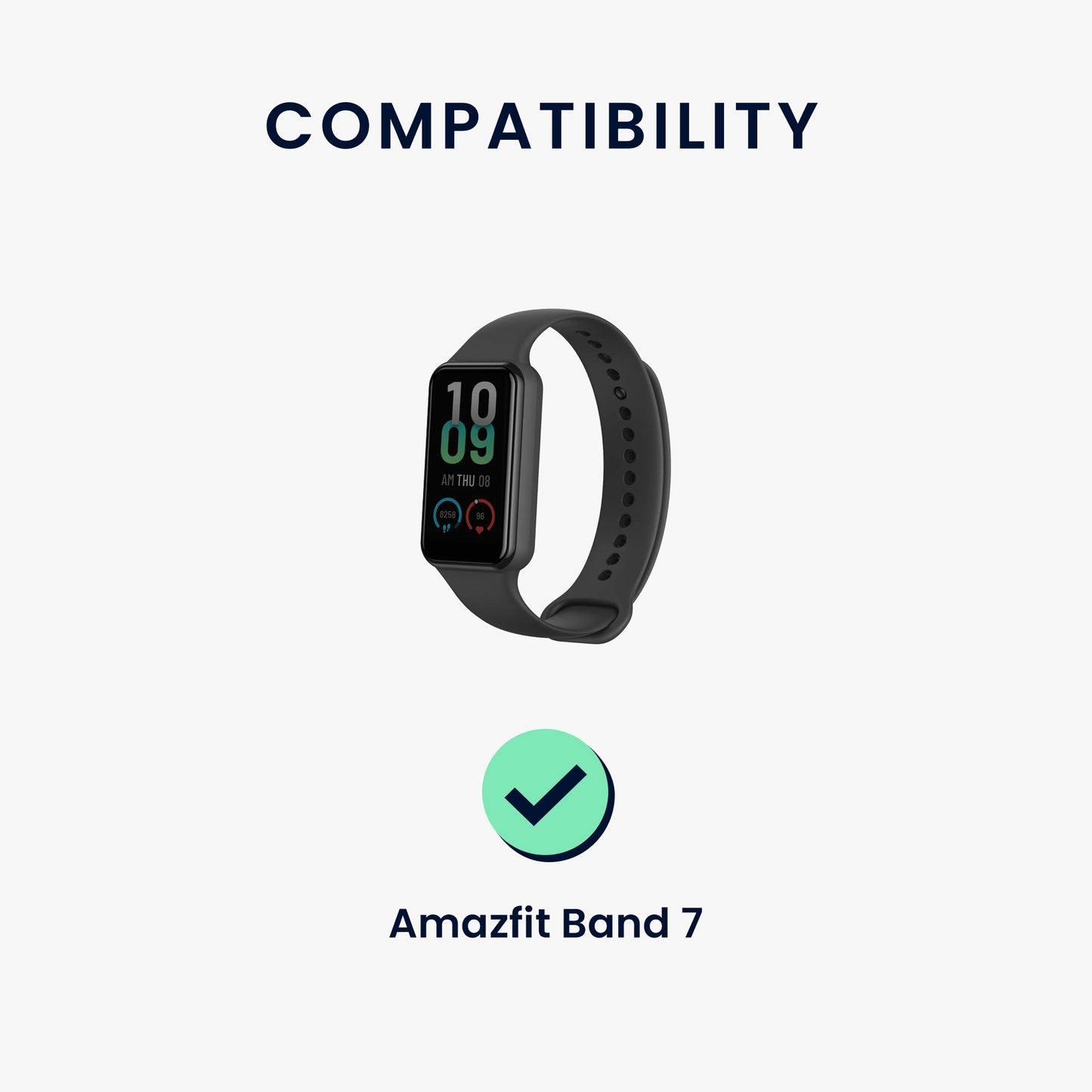 kwmobile USB Kabel Charger kompatibel mit Amazfit Band 7 Ladekabel Smart Watch Ersatzkabel Fitnesstracker Aufladekabel