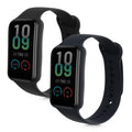 kwmobile Uhrenarmband für Amazfit Band 7 Armband Fitnesstracker Band Set Ersatzarmband Smartwatch