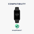 kwmobile Uhrenarmband für Amazfit Band 7 Armband Fitnesstracker Band Set Ersatzarmband Smartwatch