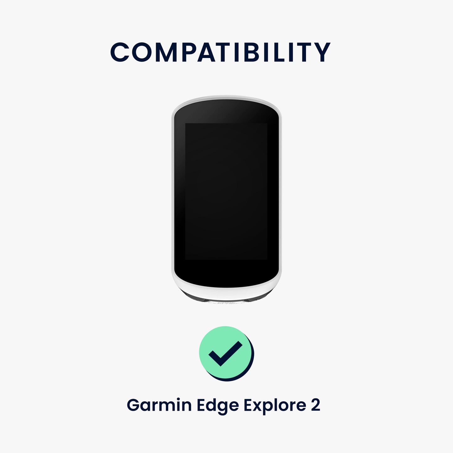 kwmobile Hülle kompatibel mit Garmin Edge Explore 2 GPS Fahrrad Case Schutzhülle
