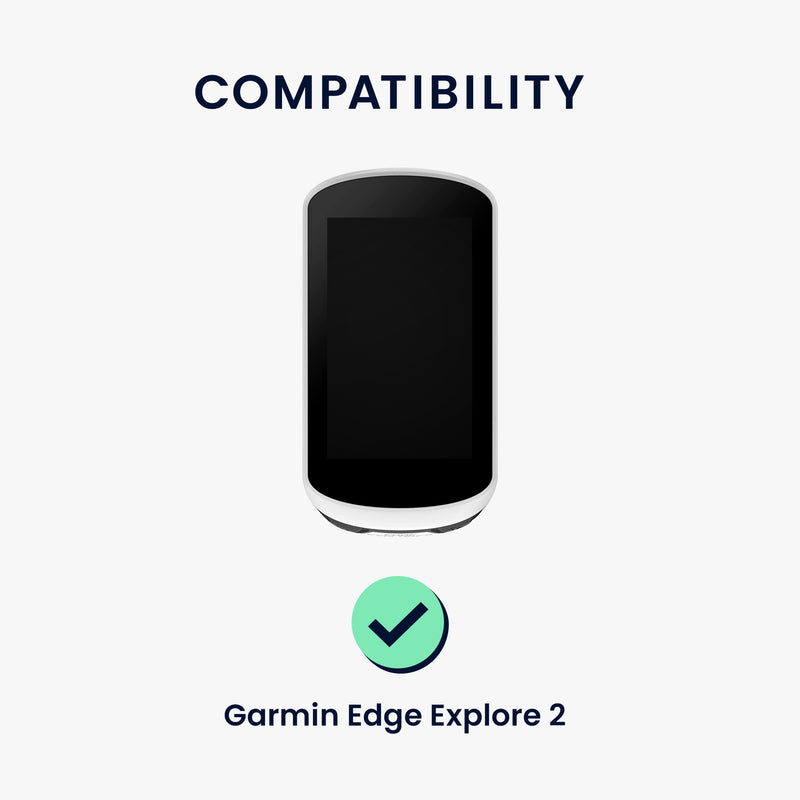 kwmobile Hülle kompatibel mit Garmin Edge Explore 2 GPS Fahrrad Case Schutzhülle