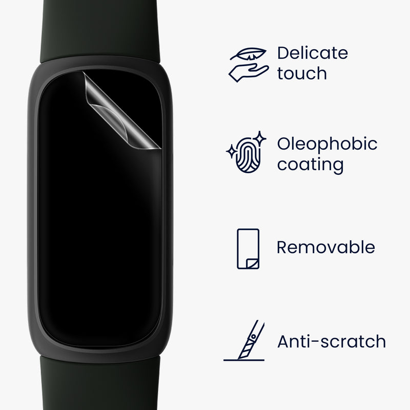 kwmobile Schutzfolie für Fitness Tracker Displayschutz kompatibel mit Fitbit Inspire 3
