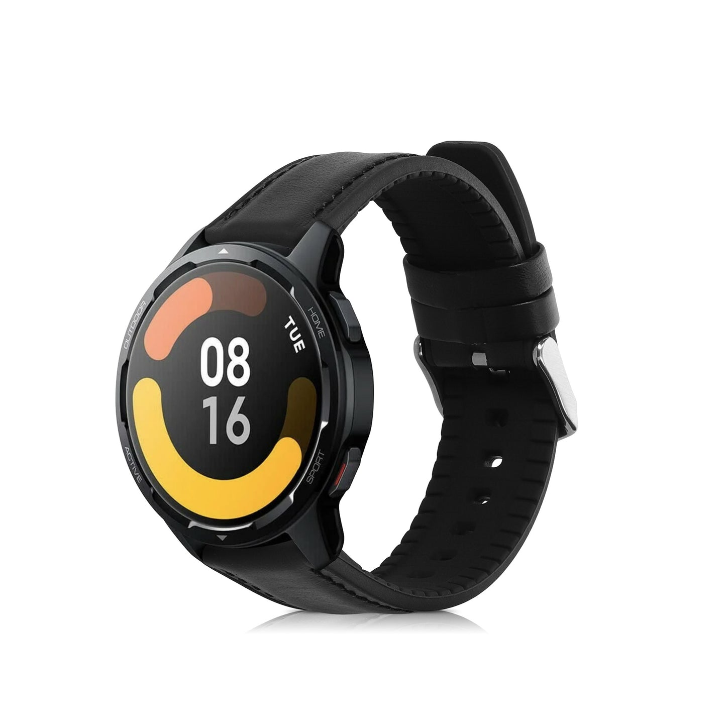 kwmobile Uhrenarmband für Xiaomi Watch S4 / S4 Sport / S3 / S2 / Watch S1 Active / Watch 5 Active Armband - Ersatzarmband für Fitnesstracker mit Uhrenverschluss - Wechselarmband Smartwatch