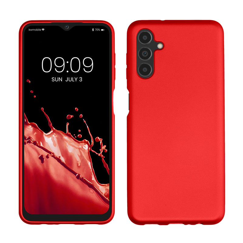 kwmobile Handyhülle für Samsung Galaxy A04s - Silikon Case - Schutzhülle Cover