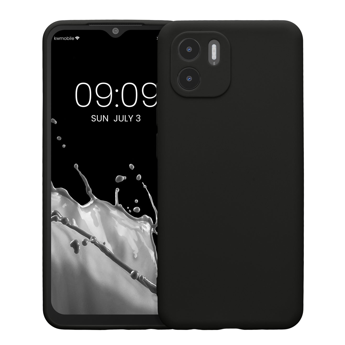 kwmobile Handyhülle für Xiaomi Redmi A1 Hülle - weiches Handy Silikon Case - Schutzhülle Cover
