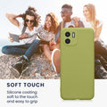 kwmobile Handyhülle für Xiaomi Redmi A1 Hülle - weiches Handy Silikon Case - Schutzhülle Cover