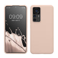 kwmobile Handyhülle für Xiaomi 12T / 12T Pro - Case Silikon - Kabelloses Laden - Schutzhülle Cover