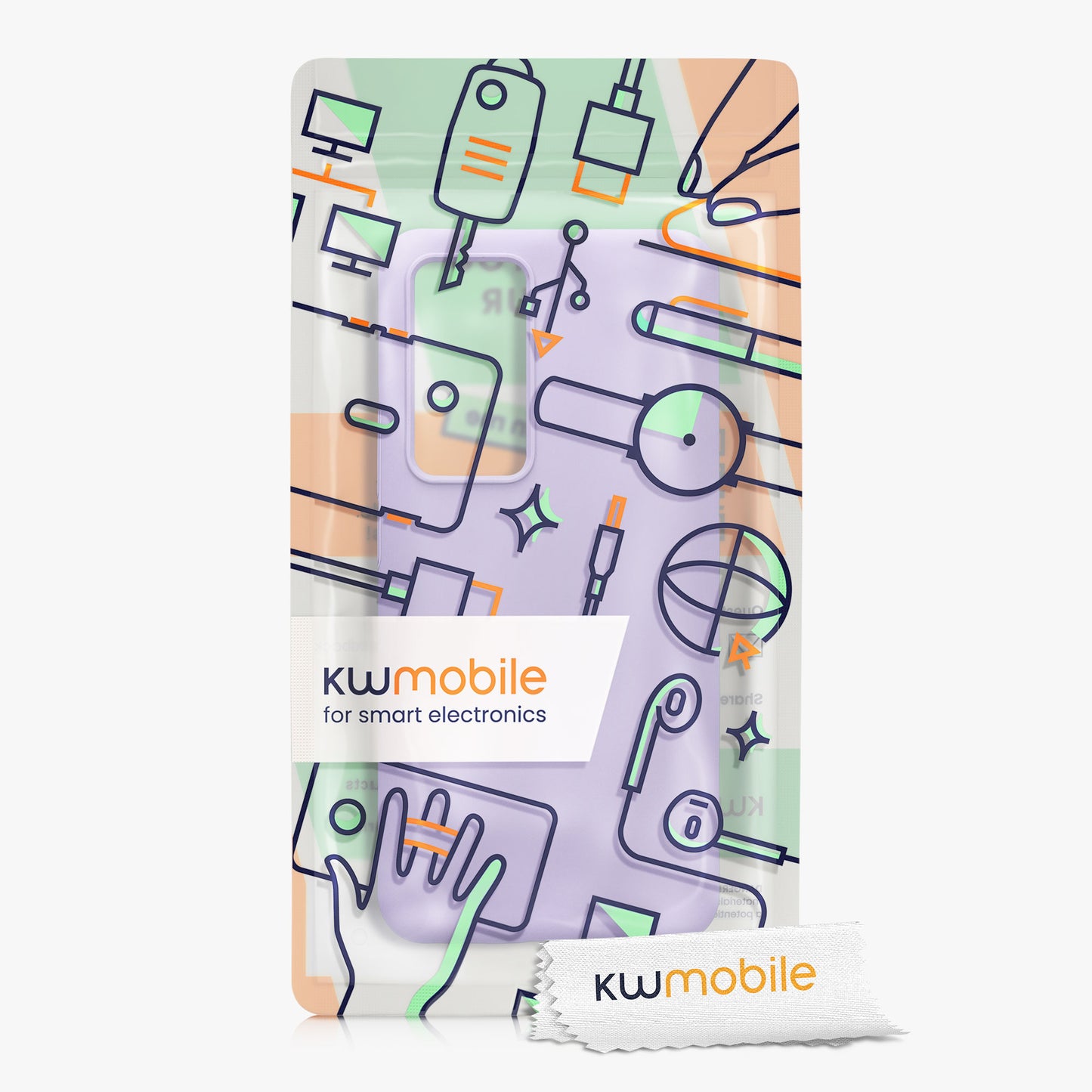 kwmobile Handyhülle für Xiaomi 12T / 12T Pro - Case Silikon - Kabelloses Laden - Schutzhülle Cover
