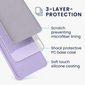 kwmobile Handyhülle für Xiaomi 12T / 12T Pro - Case Silikon - Kabelloses Laden - Schutzhülle Cover