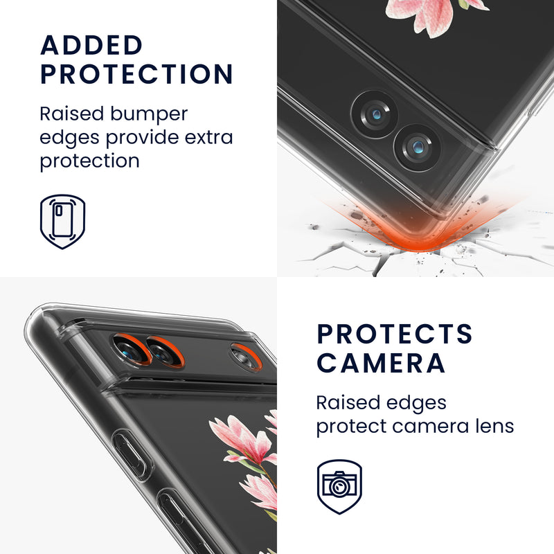 kwmobile Case kompatibel mit Google Pixel 6a - Hülle Silikon transparent