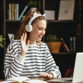 kwmobile Katzenohren Aufsatz kompatibel mit Overear Headphone Deko Accessoire für Kopfhörer Breite 2,5 bis 3,8 cm Katzenkopfhörer Set