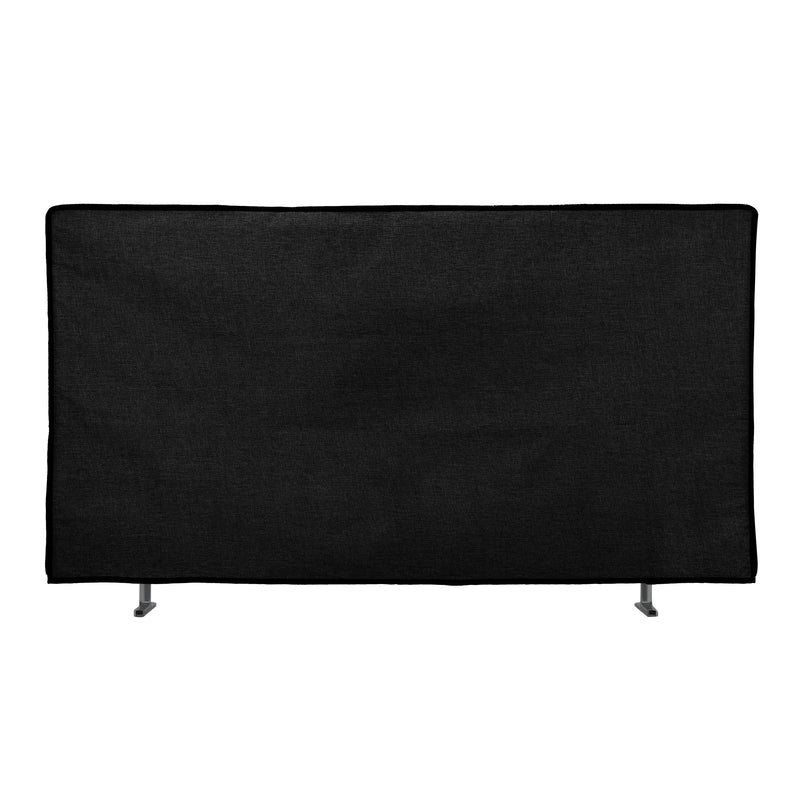 kwmobile 75" TV Abdeckung Indoor - Fernseher Hülle Bildschirmschutz Abdeckung - TV Bildschirm Staubschutzhülle - Fernsehabdeckung