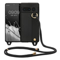 kwmobile Hülle kompatibel mit Google Pixel 7 Pro - Handyhülle mit Schlaufe Ring - Handy Cover Case