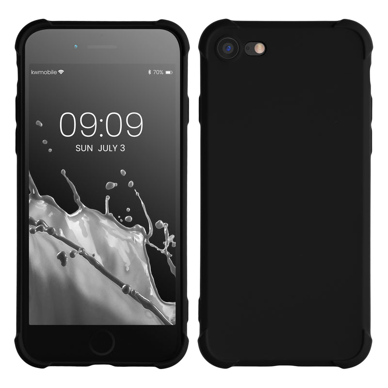 kwmobile Hülle kompatibel mit Apple iPhone SE (2022) / iPhone SE (2020) / iPhone 8 / iPhone 7 - Backcover - Soft Handyhülle mit verstärkten Ecken - Handy Case