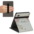 kwmobile Hülle kompatibel mit Kobo Clara 2E / Tolino Shine 4 Hülle - Case mit Schlaufe und Ständer