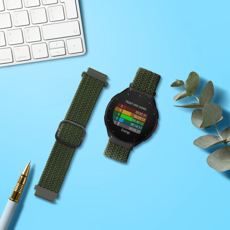 kwmobile Armband kompatibel mit Polar Pacer / Pacer Pro / Ignite Fitnesstracker Sportarmband Band Innenmaße von 19 - 20 cm