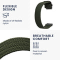 kwmobile Armband kompatibel mit Polar Pacer / Pacer Pro / Ignite Fitnesstracker Sportarmband Band Innenmaße von 19 - 20 cm