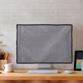 kwmobile Hülle kompatibel mit 27-28" Monitor Schutzhülle Staubschutz Abdeckhaube für PC Bildschirm Computer Screen Cover Staubhaube Haube
