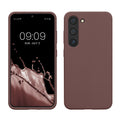 kwmobile Hülle kompatibel mit Samsung Galaxy S23 Hülle dünnes Silikon Handy Case stoßfeste Handyhülle weiche Oberfläche Kabelloses Laden