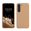 kwmobile Hülle kompatibel mit Samsung Galaxy S23 Hülle dünnes Silikon Handy Case stoßfeste Handyhülle weiche Oberfläche Kabelloses Laden