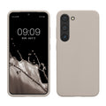 kwmobile Hülle kompatibel mit Samsung Galaxy S23 Hülle dünnes Silikon Handy Case stoßfeste Handyhülle weiche Oberfläche Kabelloses Laden