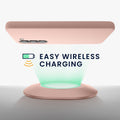 kwmobile Hülle kompatibel mit Samsung Galaxy S23 Hülle dünnes Silikon Handy Case stoßfeste Handyhülle weiche Oberfläche Kabelloses Laden