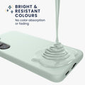 kwmobile Hülle kompatibel mit Samsung Galaxy S23 Plus Hülle - dünnes Silikon Handy Case - stoßfeste Handyhülle weiche Oberfläche - Kabelloses Laden