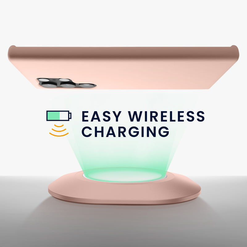 kwmobile Hülle kompatibel mit Samsung Galaxy S23 Ultra Hülle dünnes Silikon Handy Case Handyhülle weiche Oberfläche kabelloses Laden