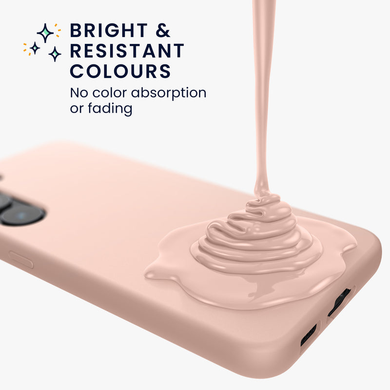 kwmobile Hülle kompatibel mit Samsung Galaxy S23 Ultra Hülle dünnes Silikon Handy Case Handyhülle weiche Oberfläche kabelloses Laden