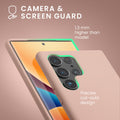 kwmobile Hülle kompatibel mit Samsung Galaxy S23 Ultra Hülle dünnes Silikon Handy Case Handyhülle weiche Oberfläche kabelloses Laden