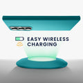 kwmobile Hülle kompatibel mit Samsung Galaxy S23 Ultra Hülle - Silikon Handyhülle weich schlank - Case stoßabsorbierend flexibel - kabelloses Laden