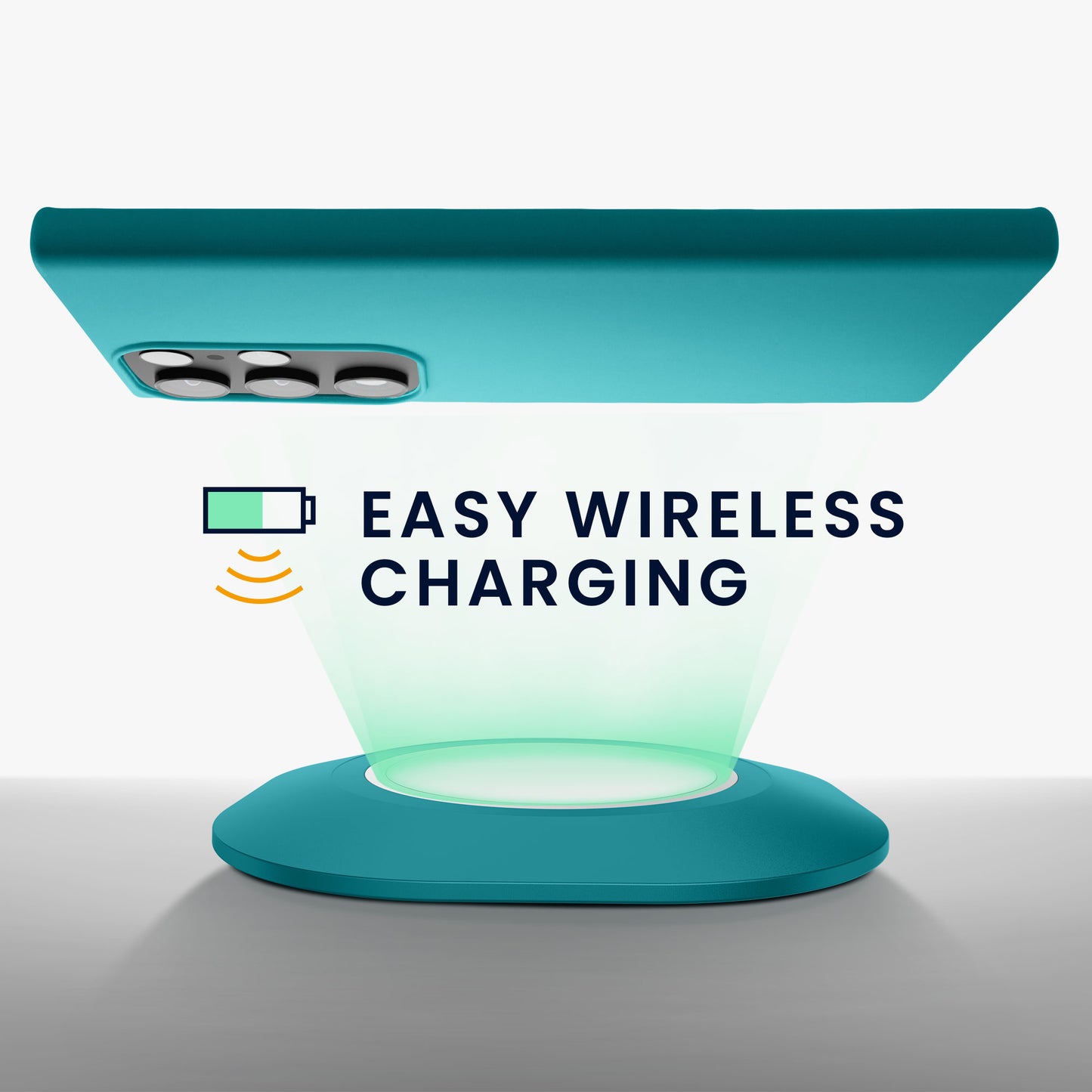kwmobile Hülle kompatibel mit Samsung Galaxy S23 Ultra Hülle - Silikon Handyhülle weich schlank - Case stoßabsorbierend flexibel - kabelloses Laden
