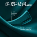 kwmobile Hülle kompatibel mit Samsung Galaxy S23 Ultra Hülle - Silikon Handyhülle weich schlank - Case stoßabsorbierend flexibel - kabelloses Laden