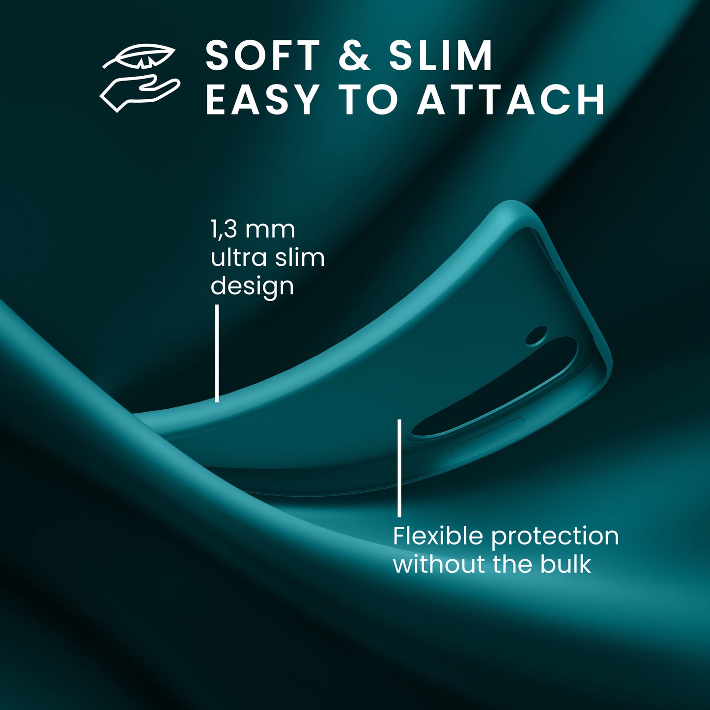 kwmobile Hülle kompatibel mit Samsung Galaxy S23 Ultra Hülle - Silikon Handyhülle weich schlank - Case stoßabsorbierend flexibel - kabelloses Laden