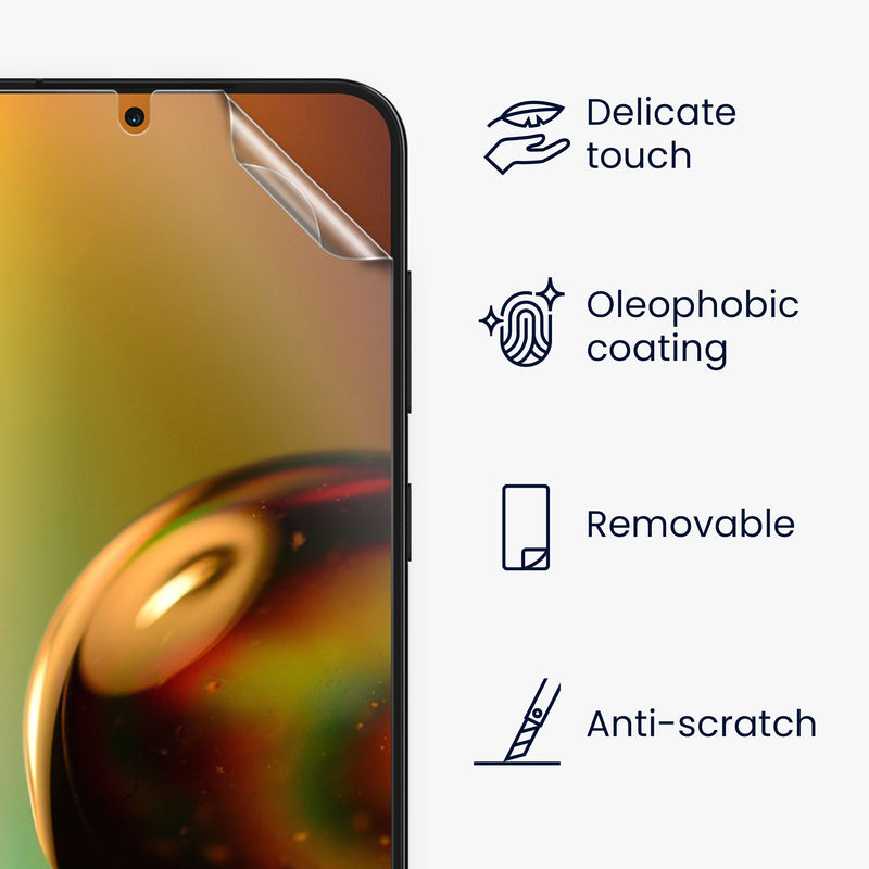 kwmobile Displayschutzfolie kompatibel mit Samsung Galaxy S23 Plus Set