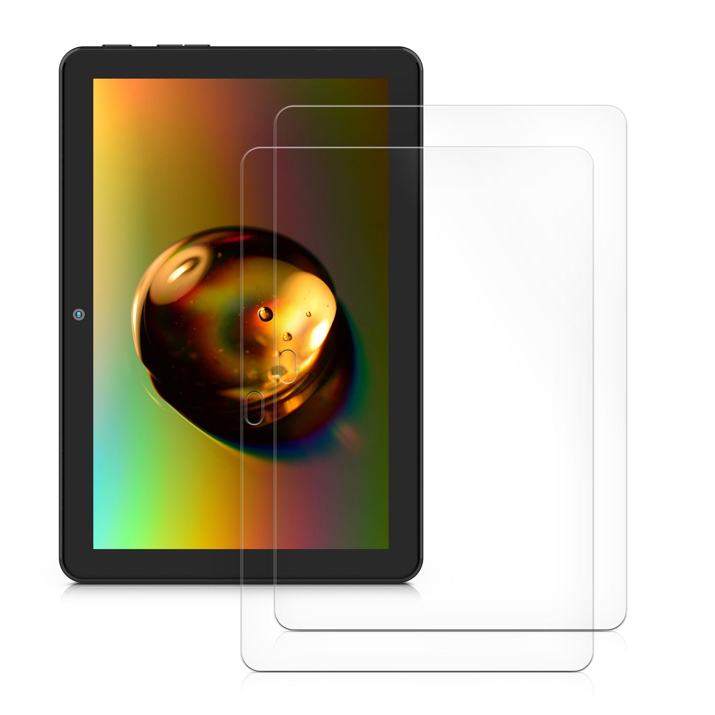 2x Folie kompatibel mit Amazon Fire HD 8 / 8 Plus 7" (2022)