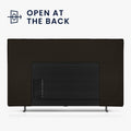 kwmobile 85" TV Abdeckung Indoor - Fernseher Hülle Bildschirmschutz Abdeckung - TV Bildschirm Staubschutzhülle - Fernsehabdeckung