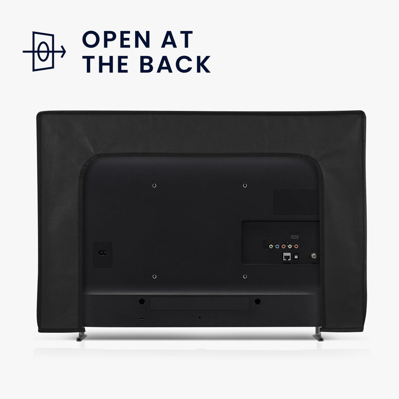 kwmobile 24" TV Abdeckung Indoor Fernseher Hülle Bildschirmschutz Abdeckung TV Bildschirm Staubschutzhülle Fernsehabdeckung