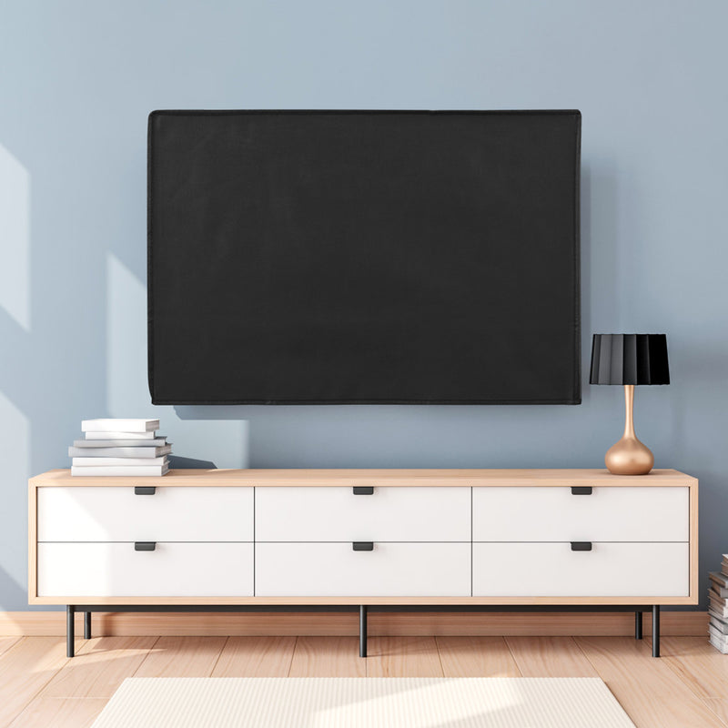 kwmobile 24" TV Abdeckung Indoor Fernseher Hülle Bildschirmschutz Abdeckung TV Bildschirm Staubschutzhülle Fernsehabdeckung