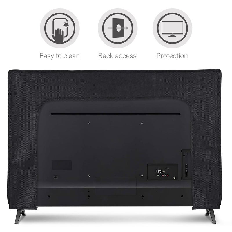 kwmobile 24" TV Abdeckung Indoor Fernseher Hülle Bildschirmschutz Abdeckung TV Bildschirm Staubschutzhülle Fernsehabdeckung