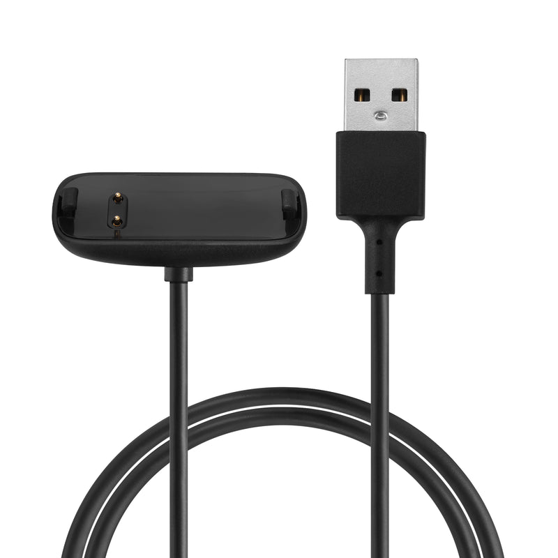 kwmobile USB Kabel Charger kompatibel mit Fitbit Inspire 3 Ladekabel - Smart Watch Ersatzkabel - Fitnesstracker Aufladekabel