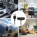 kwmobile USB Kabel Charger kompatibel mit Fitbit Inspire 3 Ladekabel - Smart Watch Ersatzkabel - Fitnesstracker Aufladekabel