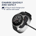 kwmobile USB Kabel Charger kompatibel mit Huami Amazfit Cheetah / GTS 4 / GTR 4 / GTR 4 Pro Ladekabel Smart Watch Ersatzkabel Fitnesstracker Aufladekabel