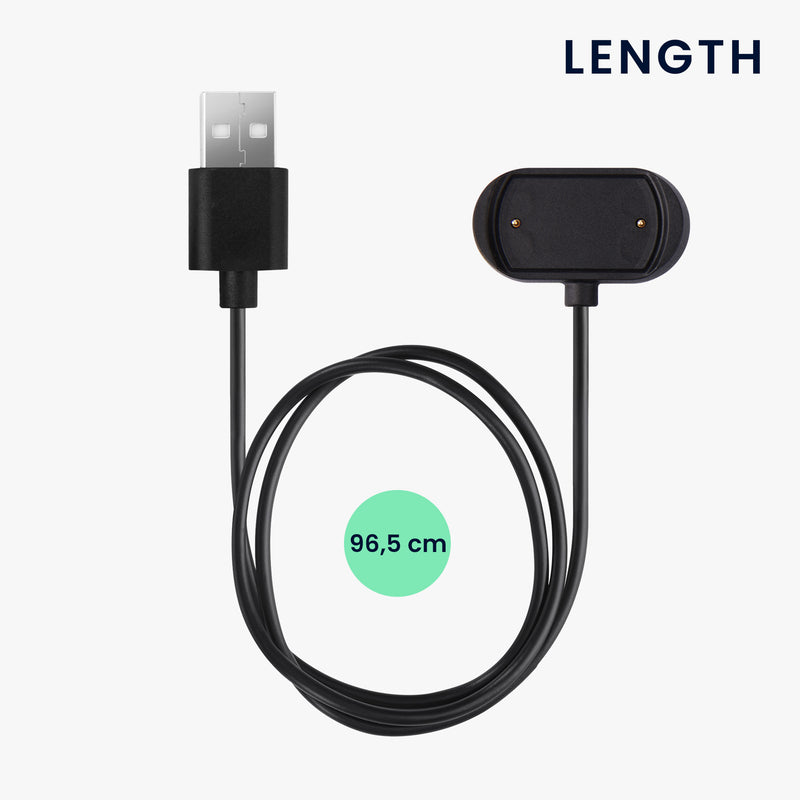 kwmobile USB Kabel Charger kompatibel mit Huami Amazfit Cheetah / GTS 4 / GTR 4 / GTR 4 Pro Ladekabel Smart Watch Ersatzkabel Fitnesstracker Aufladekabel