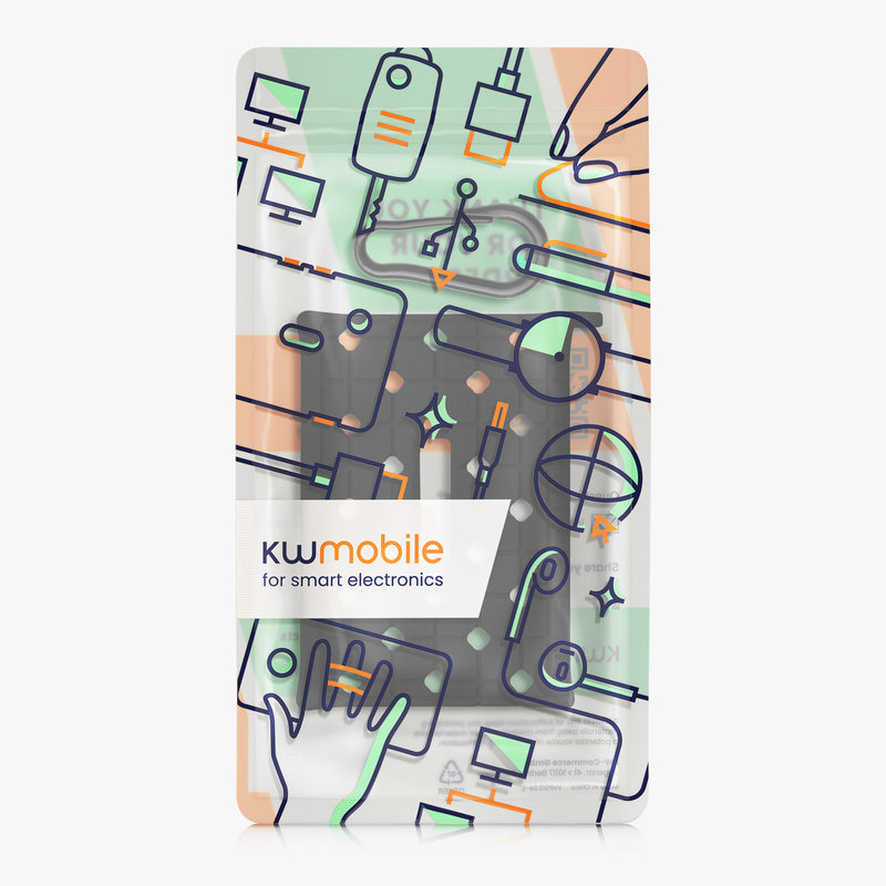 kwmobile Hülle kompatibel mit Samsung T7 Portable SSD Festplatte Schutzhülle für portable SSD