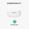 kwmobile Hülle kompatibel mit JBL Wave Flex / Wave Flex 2 Kopfhörer